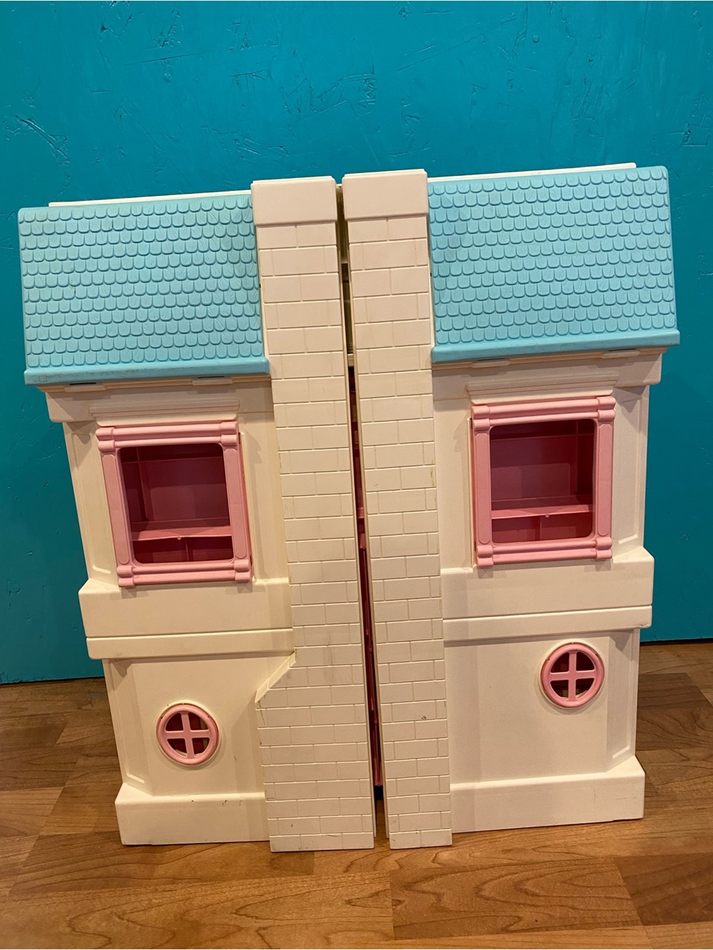 Fisher Price Loving Family Dream Doll Folding House #6364 Vintage 1993 90s - Picture 4 of 13